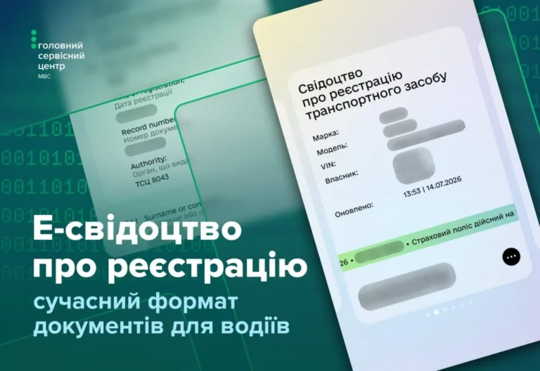 Е-свідоцтво про реєстрацію авто: швидкий гайд, як оформити онлайн без зайвих кроків
