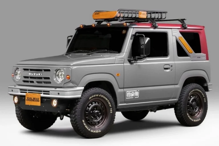 Suzuki Jimny отримав стильну імітацію м’якого даху — новий погляд на компактний позашляховик